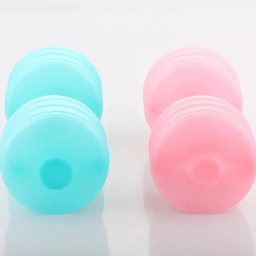 Water-Filled Dumbbell Portable Household Fitness Exercise Equipment for Women (1KG Each with Water,Random Color) PP Material adjustable dumbbell water dumbbell bottle water kettlebell