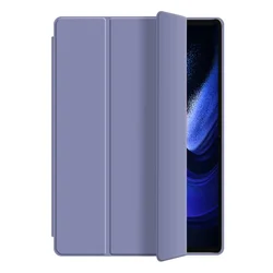 Premium Flip Stand Protective PU Cover with Soft TPU Back Shell, Tri - Fold Design for Poco Pad X1 11.2 -IN (Lavender purple)