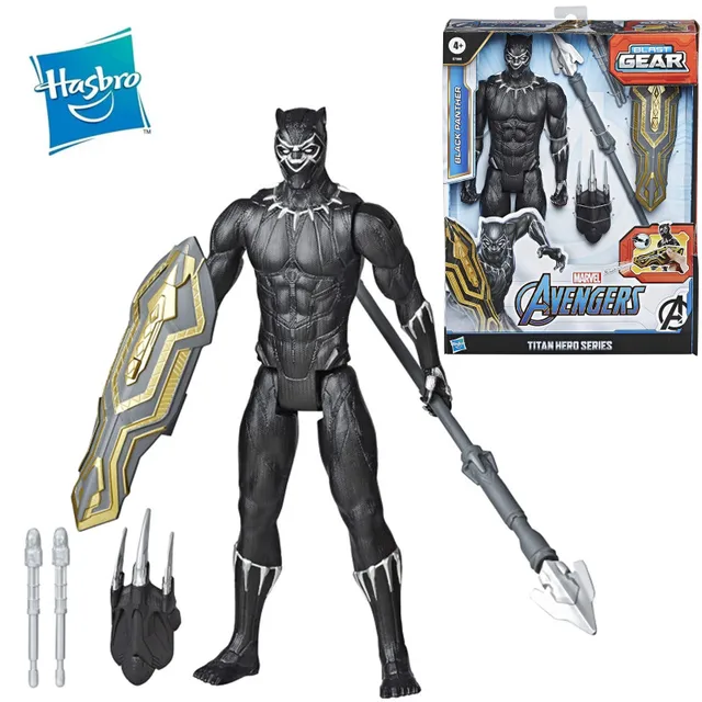 Hasbro Avengers Titan Hero Series Blast Gear Deluxe Black Panther Tchalla  Action Figure12 Inch Collectible Model Toy - Action Figures - AliExpress
