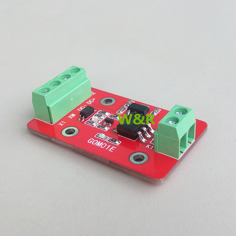 

1-way Solid State Relay Module / High or Low Level Trigger / 60V/3A Optocoupler Isolated Output / Level Conversion