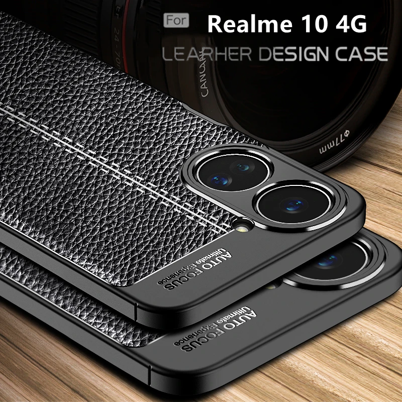 For Cover Realme 10 4G Case For OPPO Realme 10 4G Capas Original Phone 