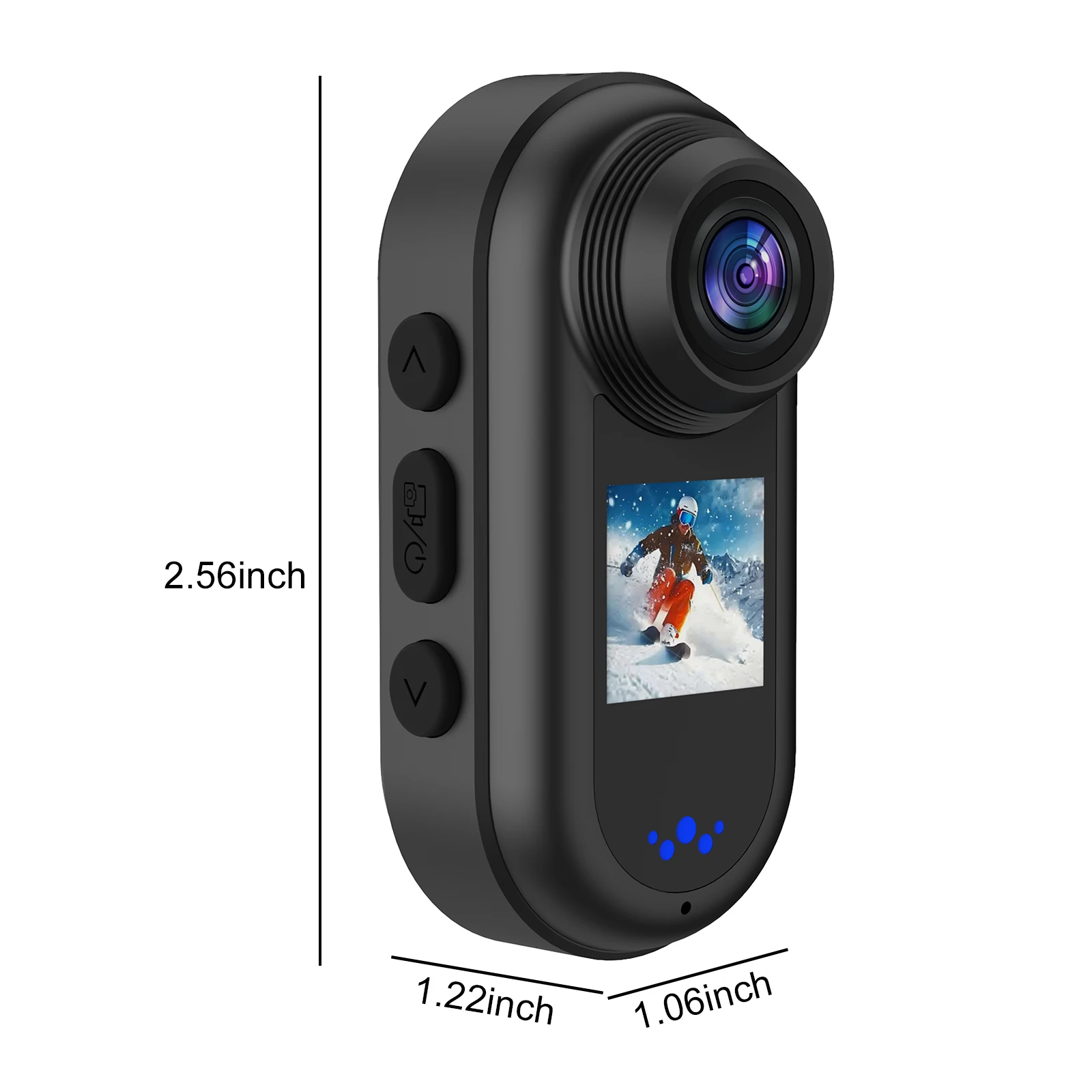 140 ° 광각 브이로그 캠코더 신제품 30fps 2K WiFi 액션 카메라 소형 화면 비디오 레코더 미니 썸 카메라 아웃도어 스포츠용