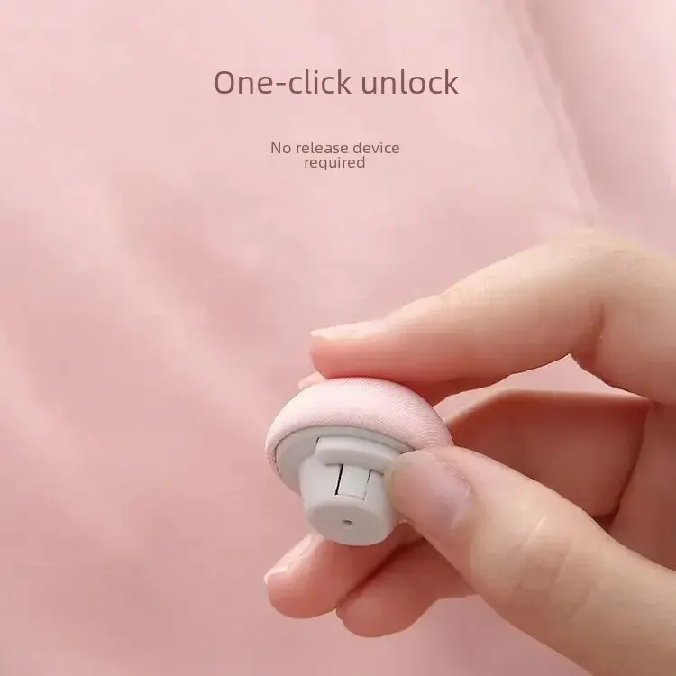 Repeated use [pink mushroom] fleece-lined non-ice + [1] Environmentally friendly non-toxic material