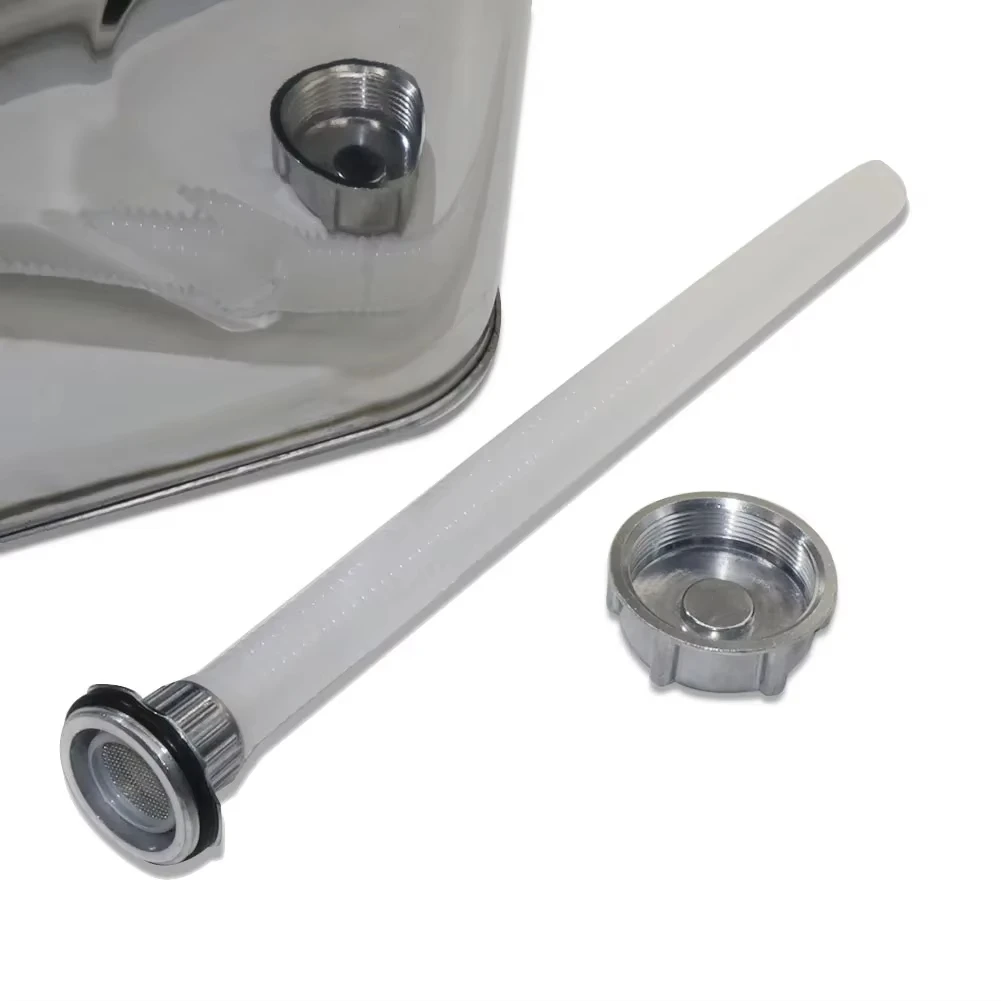 40L 201 stainless steel oil drum Automobile, motorcycle, gasoline tank Engineering vehicle diesel tank Car RV Accessories