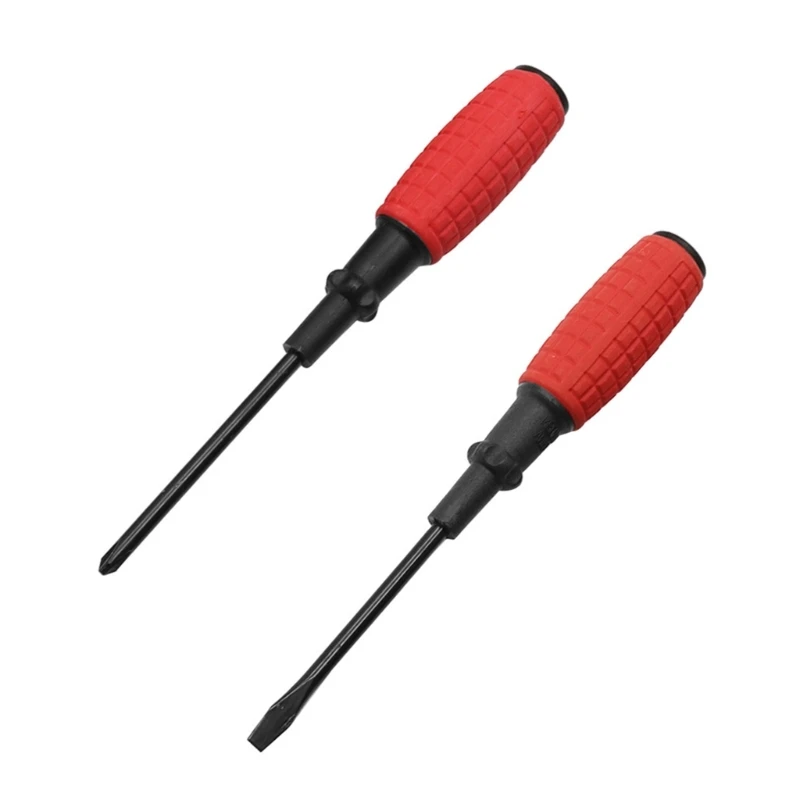 

K1KA Magnetic Screwdriver Hand Tool Slotted Hand Tool for DIY Enthusiasts Repair Tool Carbon Steel