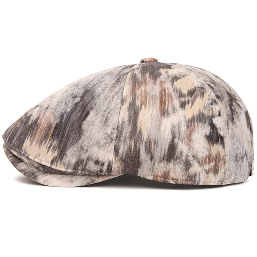 HT4968 Berets für Männer Frauen Vintage Künstler Maler Baskenmütze Hut Männlich Weiblich Ivy Flache Kappe Neue Herbst Winter Hut Achteckige Baskenmütze Kappen – Detail 7
