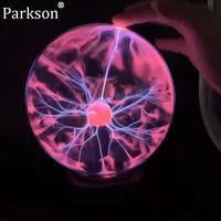 3/4/5/6/8 inch Novelty Magic Plasma Touch Sensitive Lamp Child Holiday Gift Indoor Desktop Decoration Glass Ball Night Lights 1
