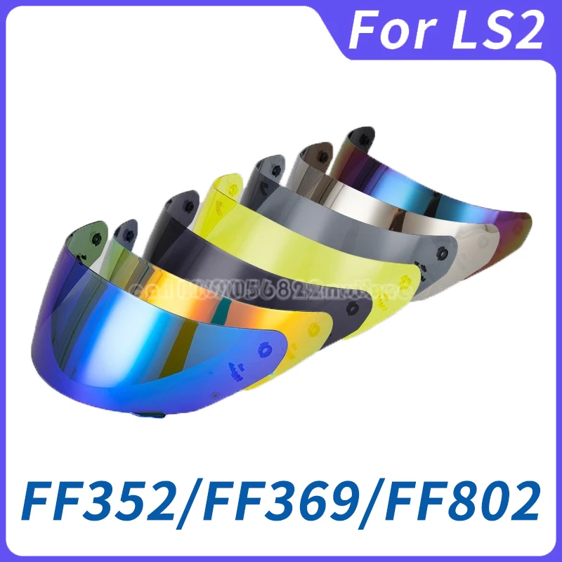 

For LS2 MHR-FF-15 Helmet Glass Motorcycle Helmet Visor for LS2 FF352 FF351 FF802 FF369 FF384 Face Sheild Full Face Helmet Lens