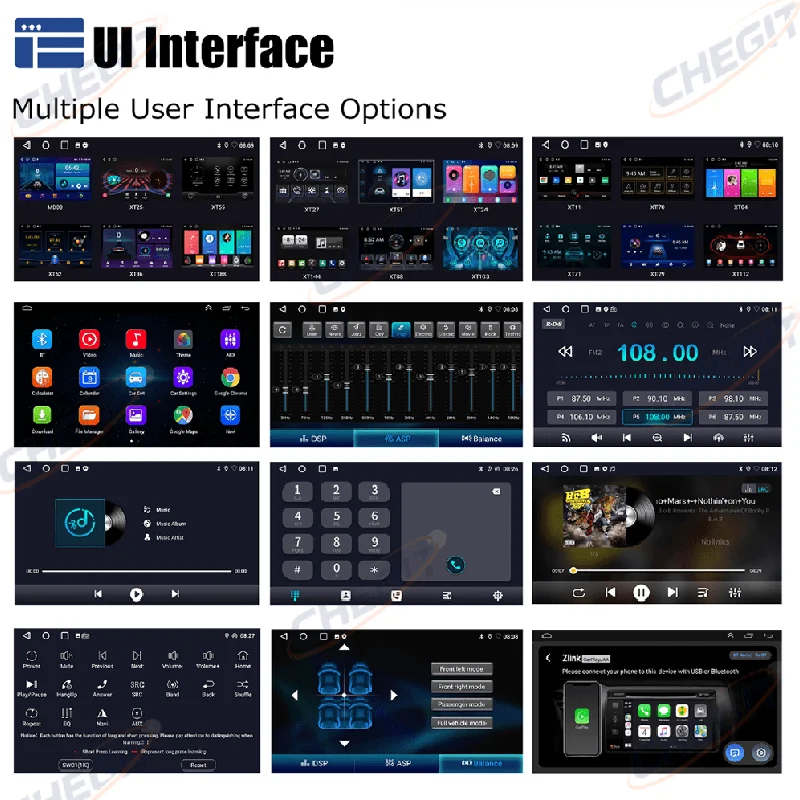 Universal 7/9/10 inch Android 13 Car Radio 64G Autoradio android 2 Din car radio Central Multimedia Smart car systems For Toyota