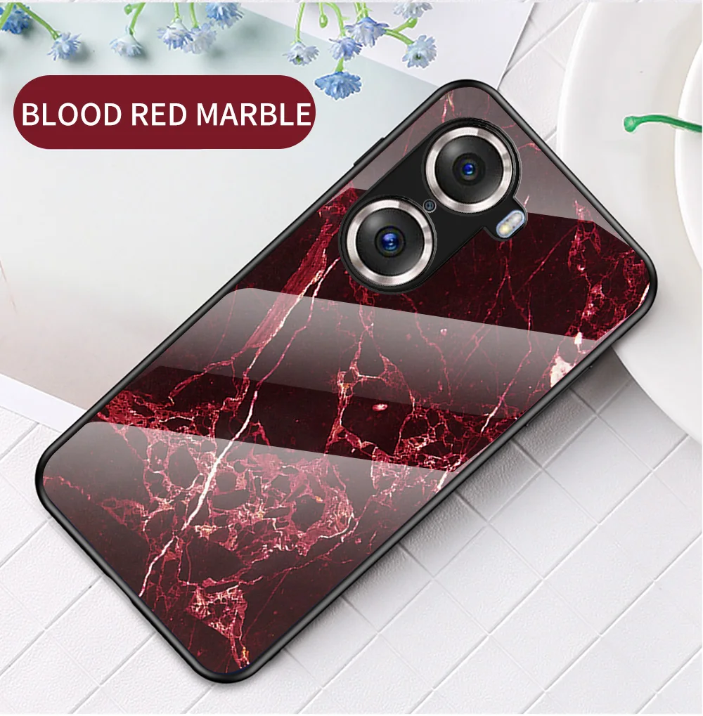 Honor 70 60 50 SE Custodia DECLAREYAO Cover dura in vetro temperato per Huawei Honor 30 Pro Plus 20 10 Lite Vista 30 20 V10 V9 Ca_voghion.com