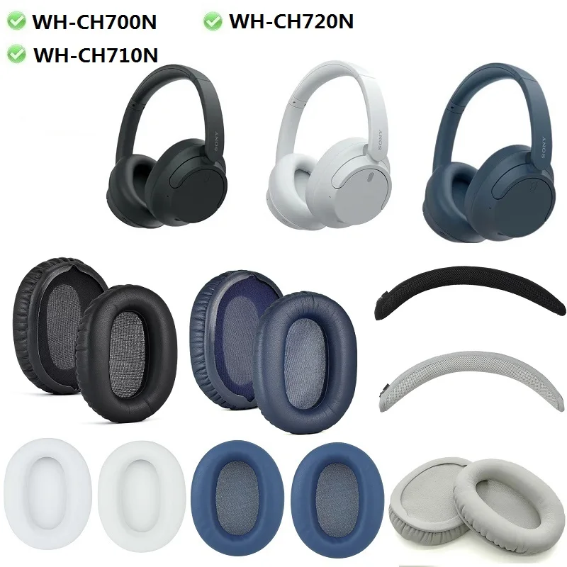 Ear Pads for SONY WH-CH700N/CH720N/CH710N Headphones Replacement