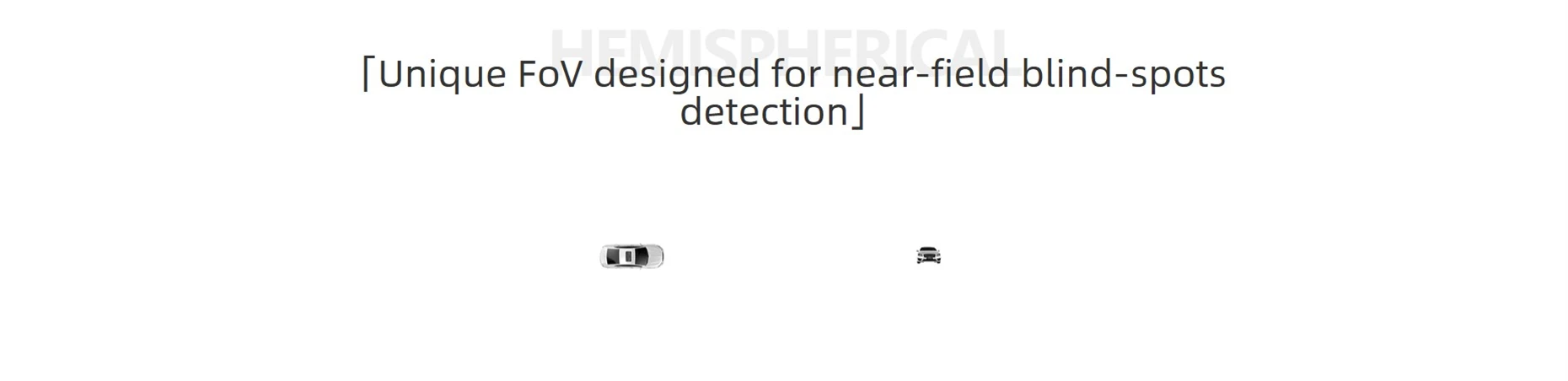RoboSense Bpearl LiDAR,Hemispherical ultra-wide field of view, short-range blind