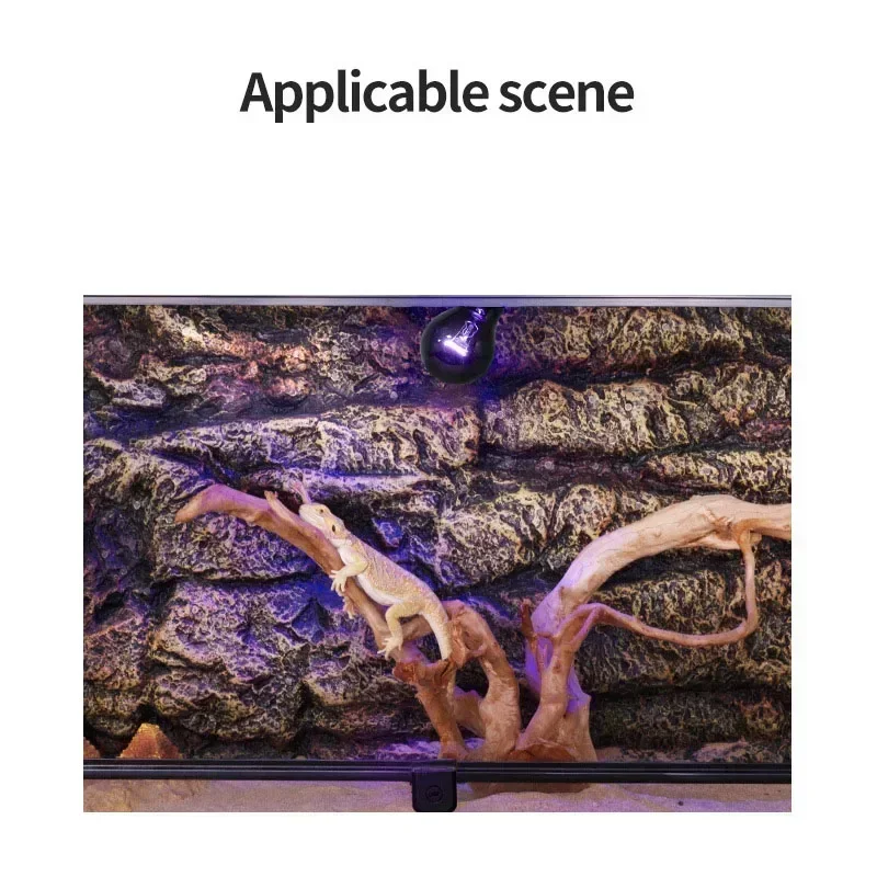 UVA + UVB Reptile Heating Lamp Turtle Basking UV Light Bulbs 35W-100W Snake Lizards Terrarium Temperature Controller Accessories reptile heating lamp reptile light bulb reptile lamp bulb