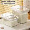 Creative Rice Bucket Tank Moisture-proof Sealed Rice Storage Box Insect-proof Cereal Grain Food Container Kitchen Accessories 1
