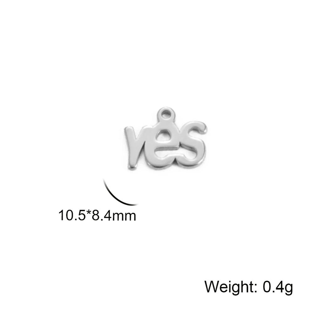 5 teile/los Edelstahl Charms Anhänger für Schmuck Herstellung Ohrringe Armbänder Halskette Zubehör DIY Ergebnisse Großhandel – Detail 4