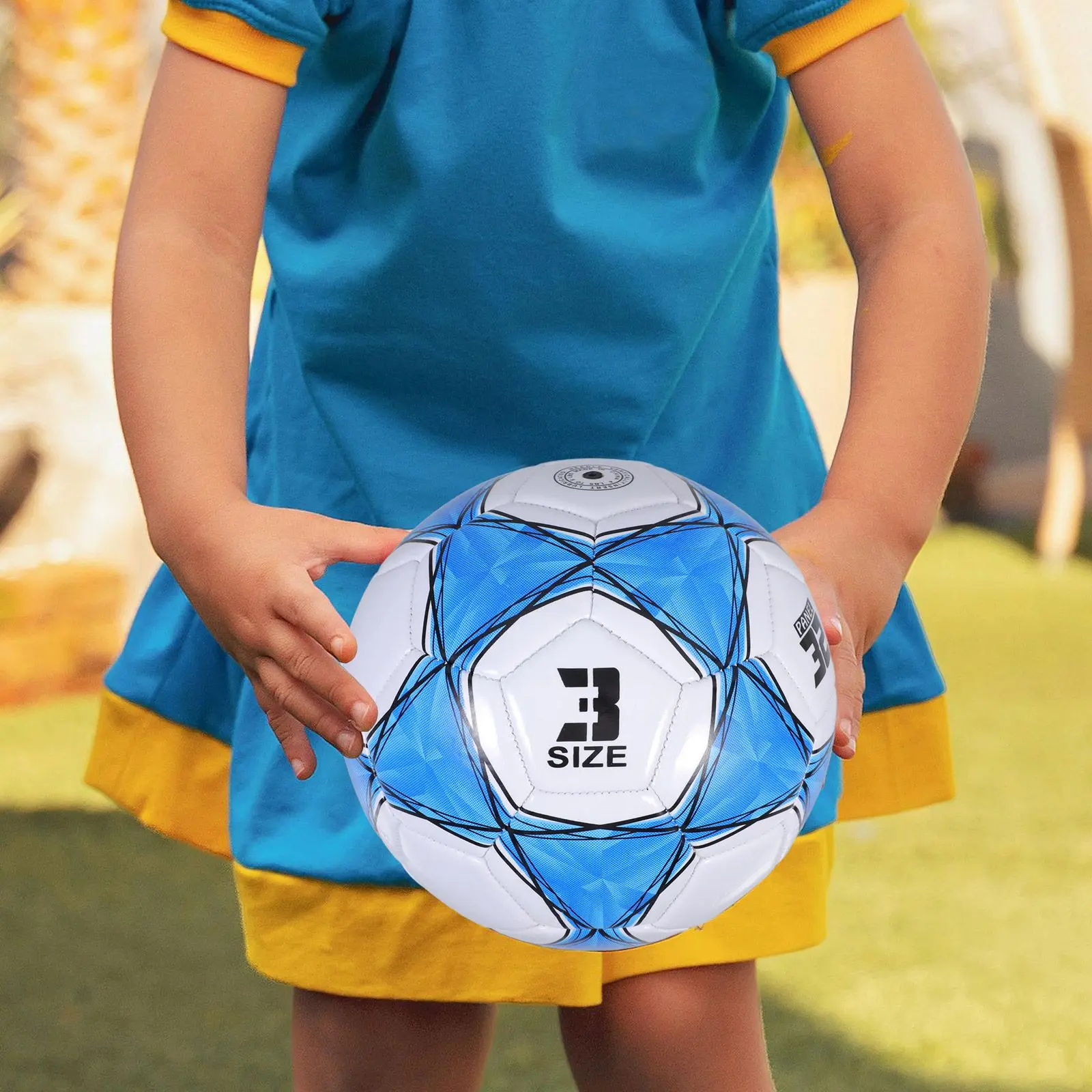 1pc Thickened Football Youth Soccer Ball Kids Training Toddler Outdoor Sports Handstitched Pvc Size Durable Practice