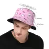 Sanrio Hello Kitty Bucket Hat for Teen Summer Travel Kitty White Bob Hat for Camping Caps 3