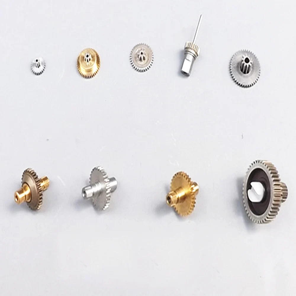 0.25M 0.3M 0.4M small Precision metal gear series Miniature copper-iron gearbox group 10PCS various specifications