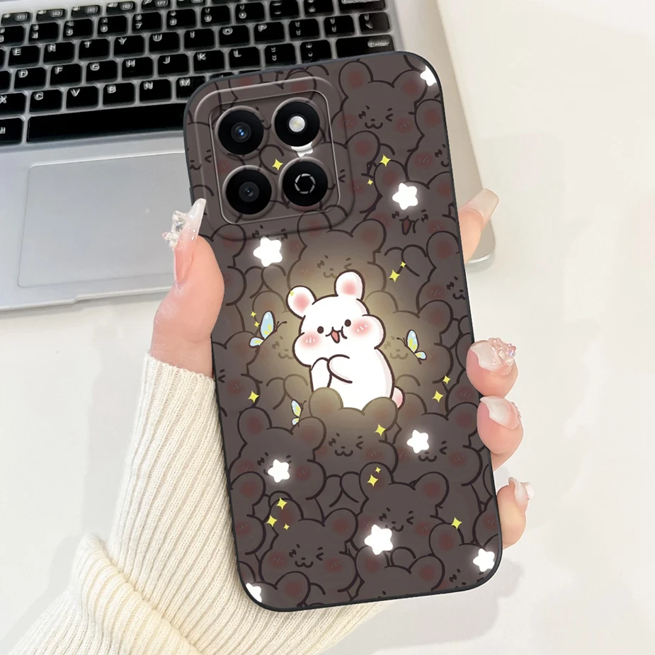 Cute Rabbit Cartoon Soft Silicone Phone Case -