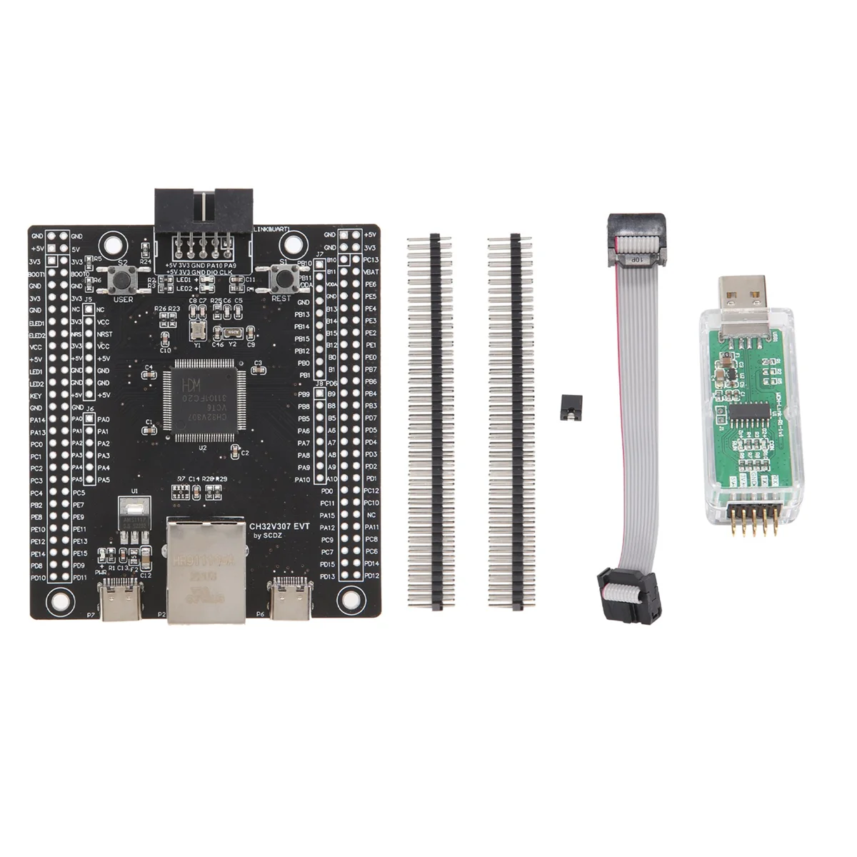 CH32V307   RISC-V MCU º Wch-Link CH32V307VCT6 CH32V307V-EVT-R1