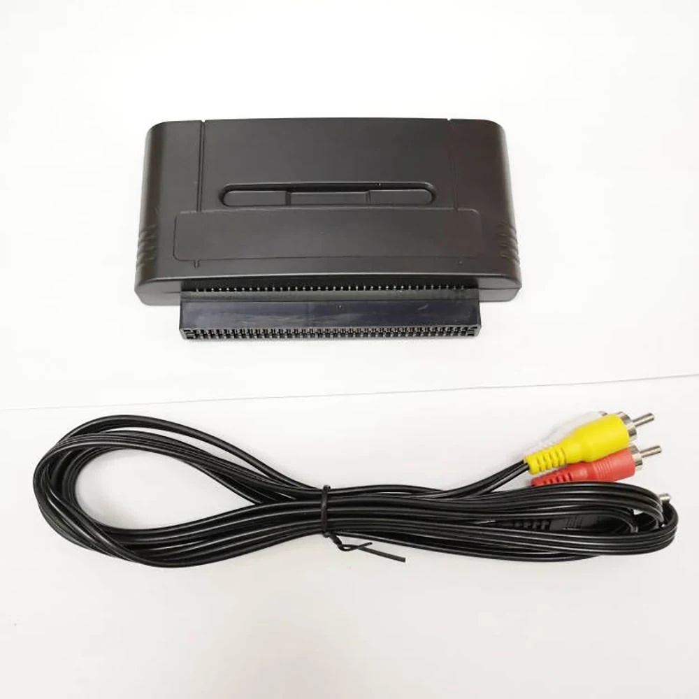Фото 8-битный преобразователь картриджей для NES 72pin to SNES SFC Game Accessories For NES Card 16-битный конверсионный адаптер консоли №2