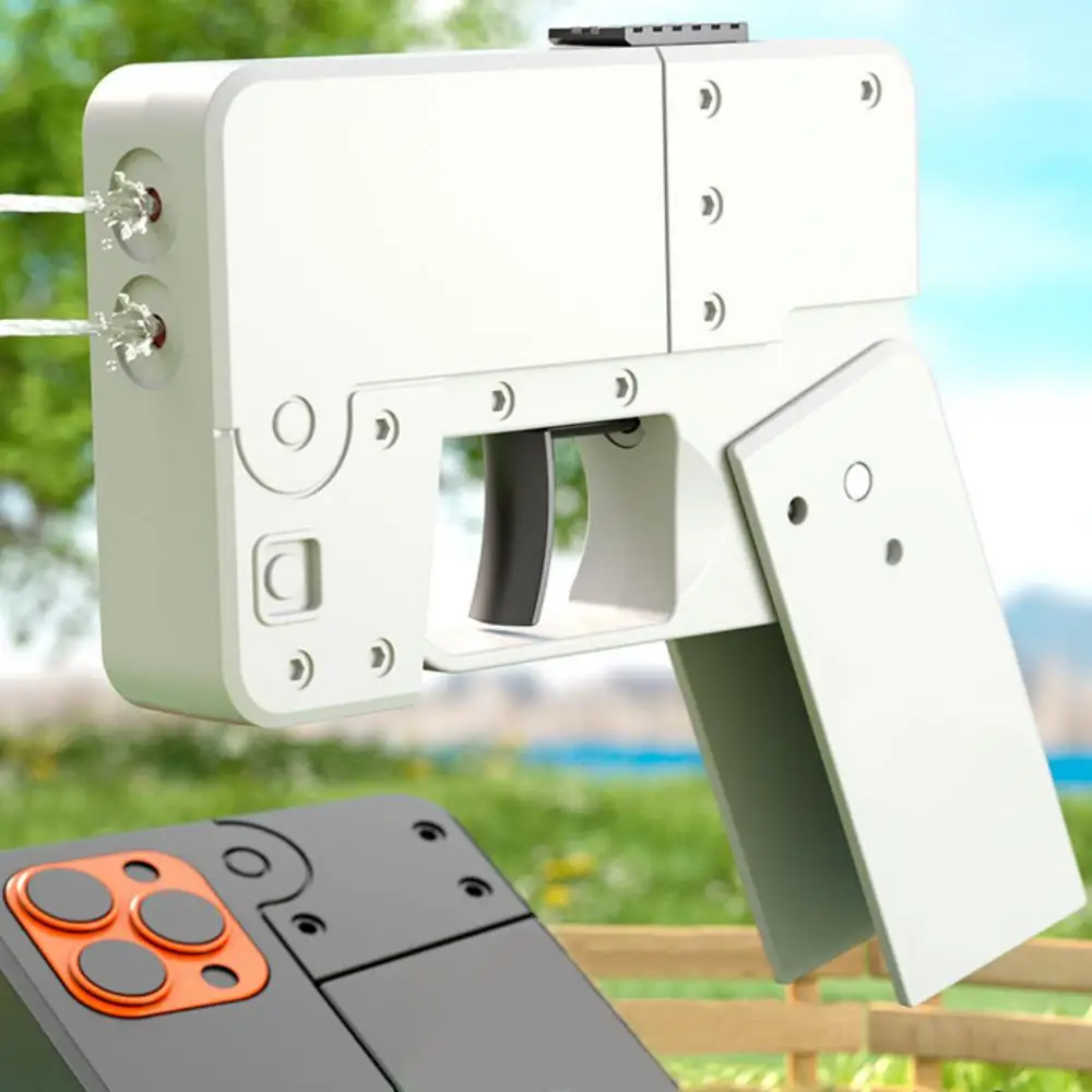 Folding iPhone Water Gun For Kids Boys Summer Games Swimming Pool Toy Gun Dropship Shopify TikTok Toys 2