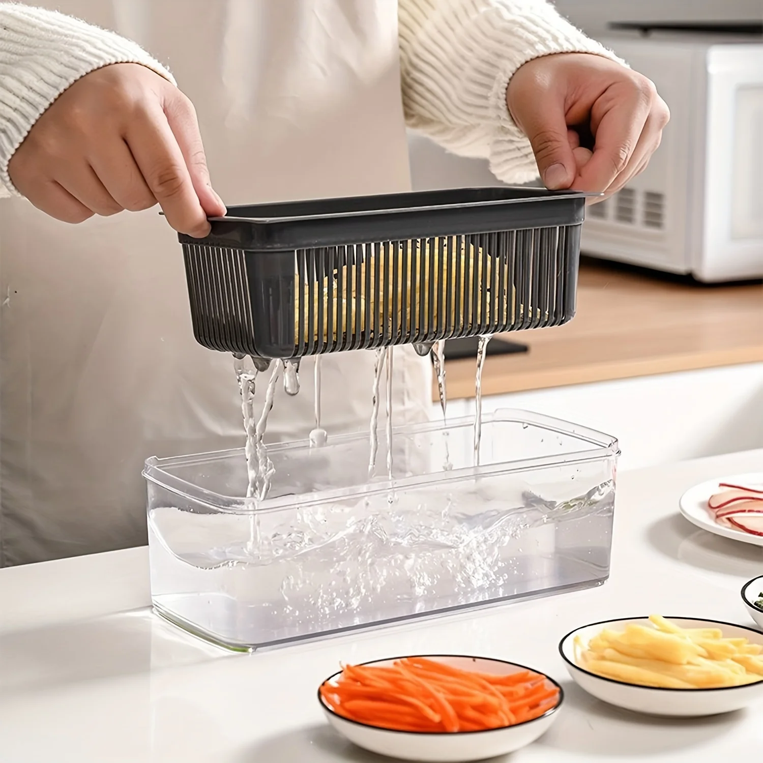 14/16 in 1 Multifunctional Vegetable Chopper Onion Chopper Handle Food Grate Food Kitchen Vegetable Slicer Dicer Cut