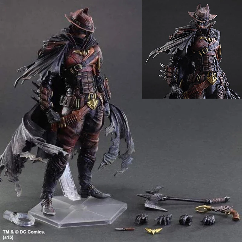 Gioca Arti Batman Action Figure Dc The Dark Knight Collezione Mobile Giocattoli Modello Cowboy