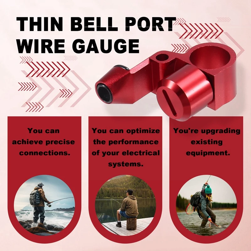 Outlet Hole Conductor Lua Modification Accessories Thin Bell Port Wire Gauge Modification Accessories Thin Bell Port Wire Gauge