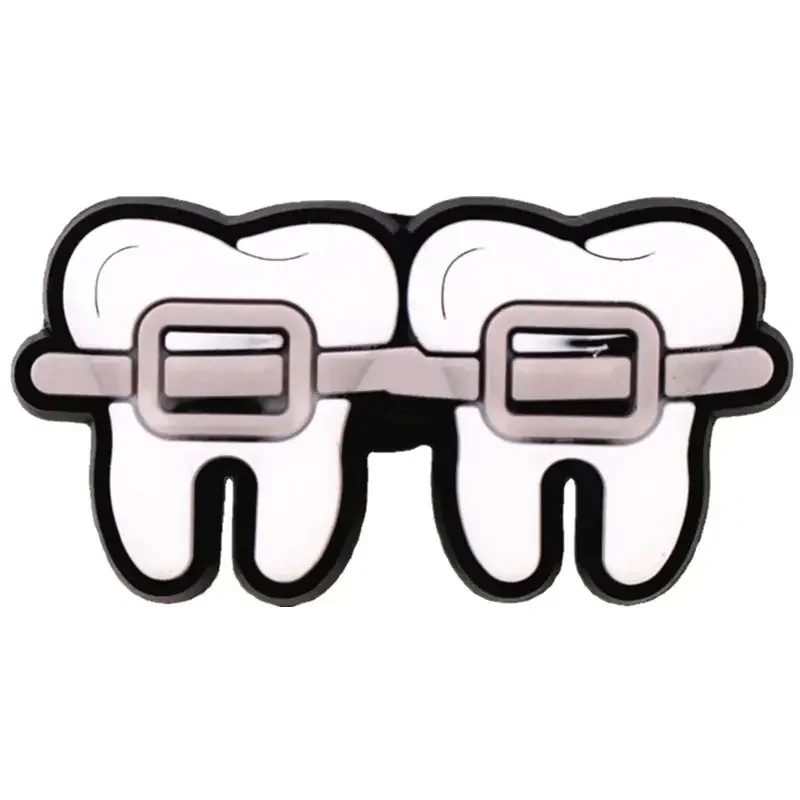 Novelty Funny Shoe Charms - Clown & Shark Designs for Kids Party & Christmas Gifts