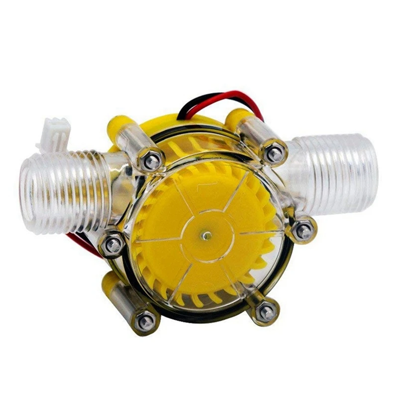 

3X 10W Water Flow Pump Mini Hydro Generator Turbine Flow Hydraulic Conversion 80V