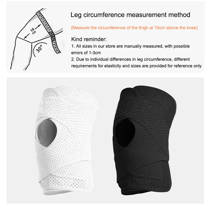 

Бандаж на колено с боковыми стабилизаторами для снятия симптомов боли в суставах
