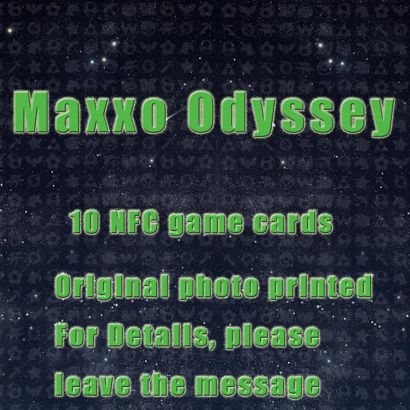 Maxxo Odyssey series NFC Game Card for Electronic Devices NS gliderol remote