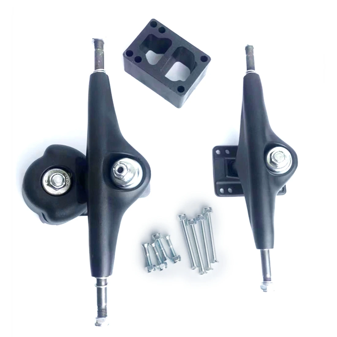 Per Meraki Surf Skate Staffa 6 Fori Base 6.25 Pollici Camion Surf Skateboard Trucks Adattatore Camion Posteriori, 2