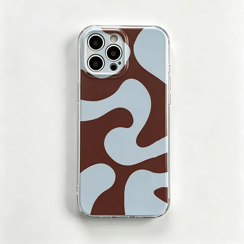 Macaron Contrast Color Phone Case