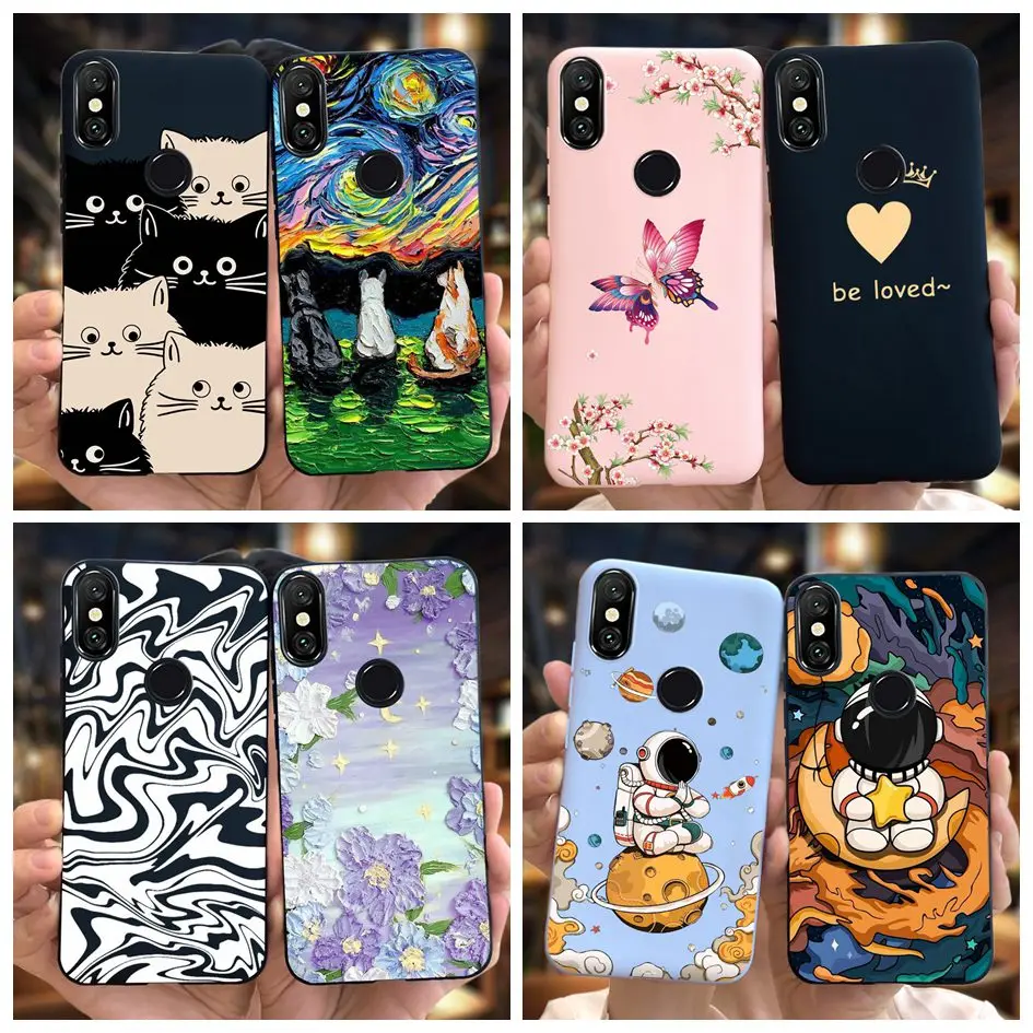 Charming Astronaut Silicone Soft Phone Case Cover - Cute Protective Bumper