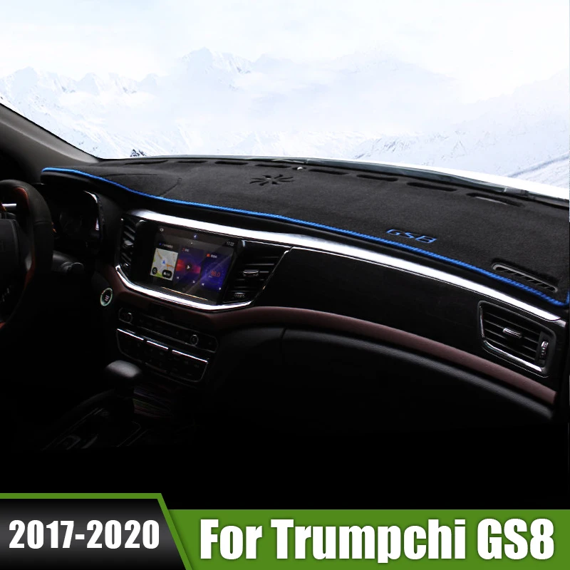 

For Trumpchi GS8 2017 2018 2019 2020 Car Dashboard Cover Sun Shade Mat Avoid Light Pad Anti-UV Case Non-Slip Carpets Accessories