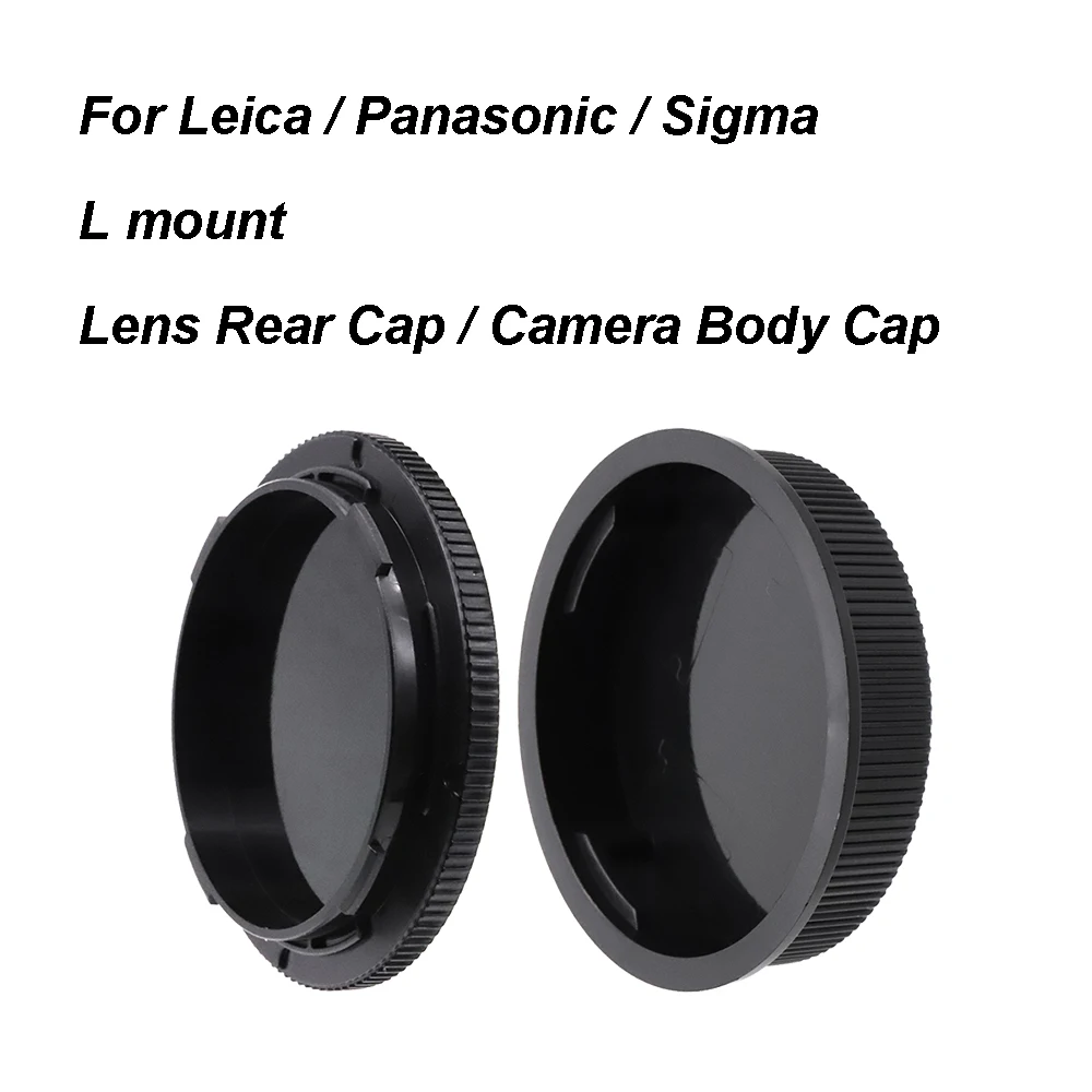 

For L / T mount Lens Rear Cap / Camera Body Cap / Cap Set Plastic Lens Cover for Leica TL SL CL Panasonic S1 S5 Sigma FP FPL etc