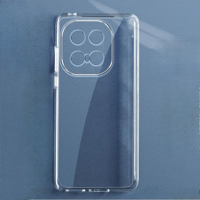 Transparent TPU Soft Cover Protective Phone Case - Clear Silicone Back Shell
