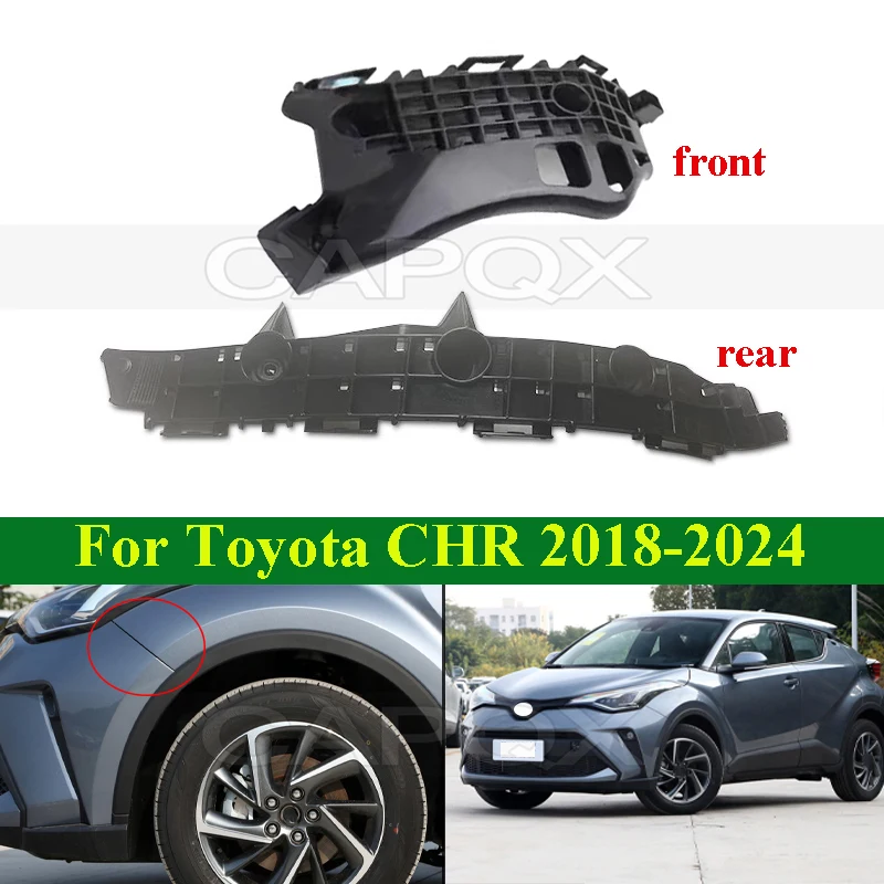 CAPQX Front Bumper Mounting Bracket For Toyota C-HR CHR-Front Bumper Bracket Support Replacement