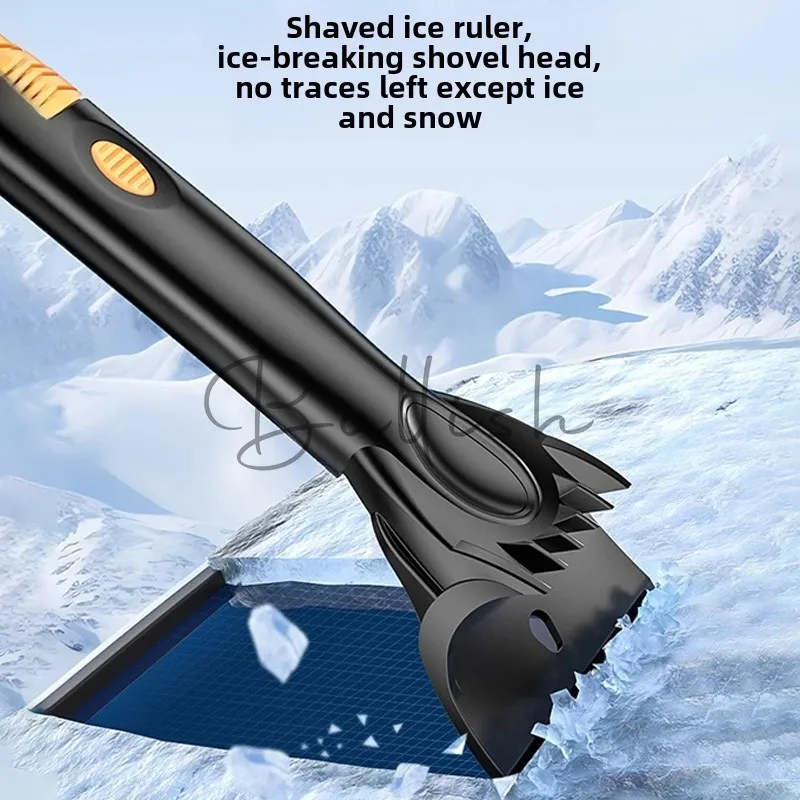 Car snow removal shovel snow sweeping brush shoveling artifact winter window glass defrosting and deicing multi-function