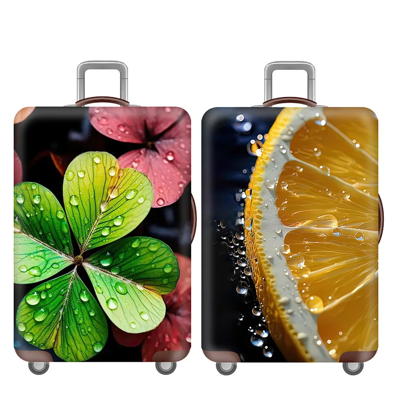 Designer Flowers Luggage Protective Cover Suitable 18-32 Inch Trolley Suitcase Dust Cover Perfect Elasticity Travel Accessories
