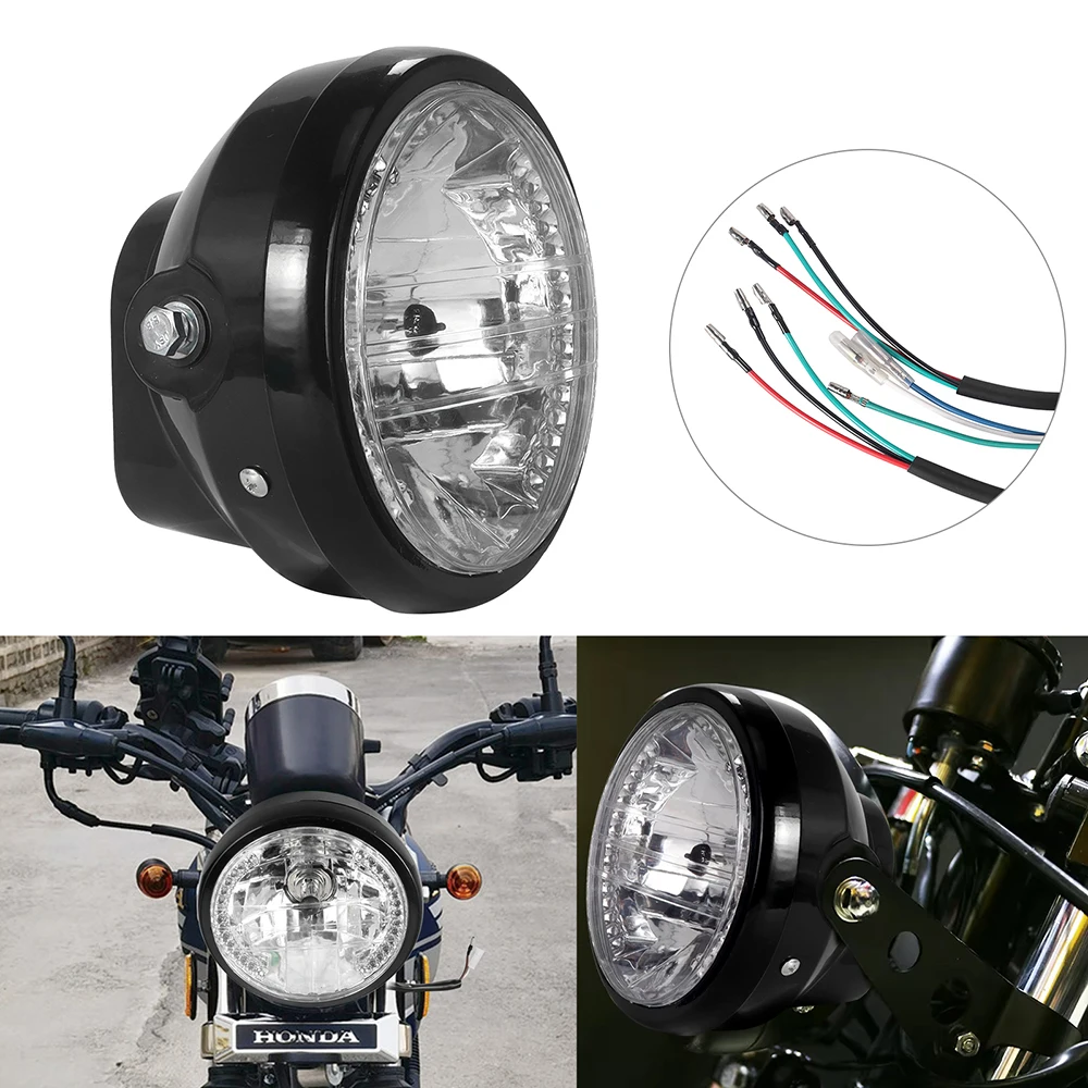 Blinker Light Bike Round Black Universal 7