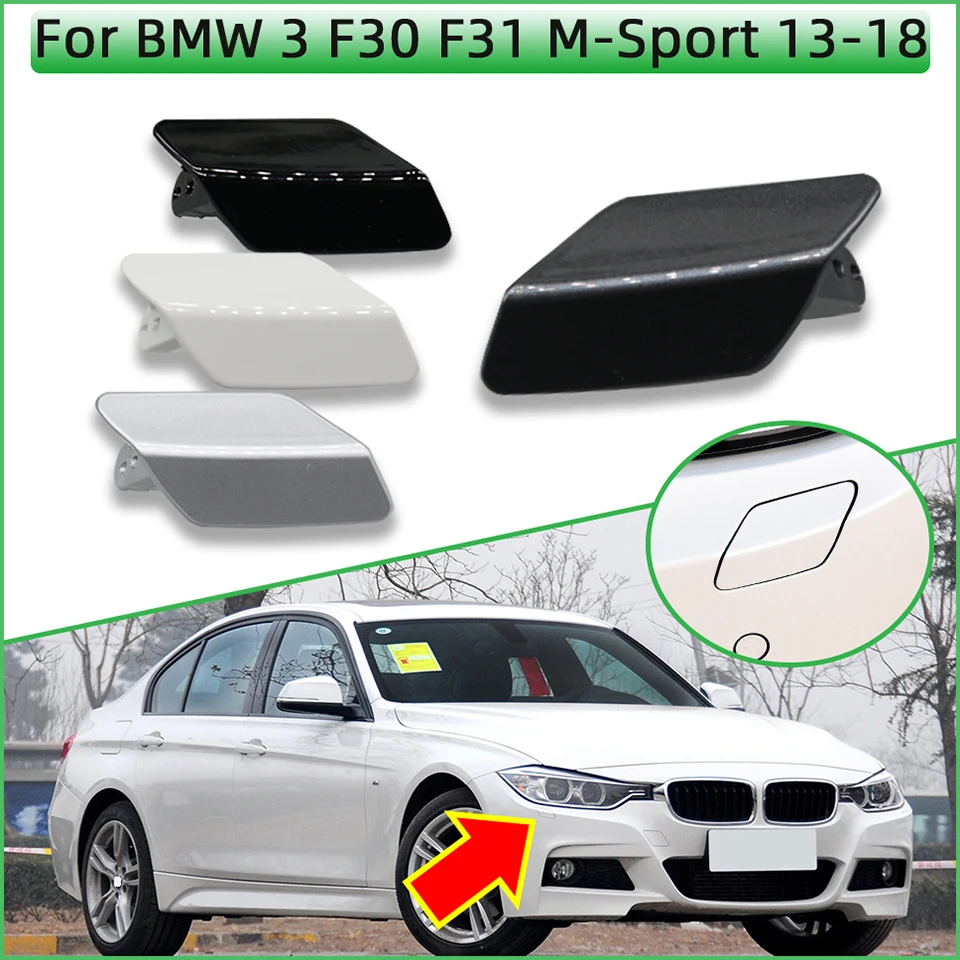 Pair Of Headlight Washer Nozzles For BMW 2, 3, 4 Series (F22, F30, F32 Etc.) 2011-2016-1207702