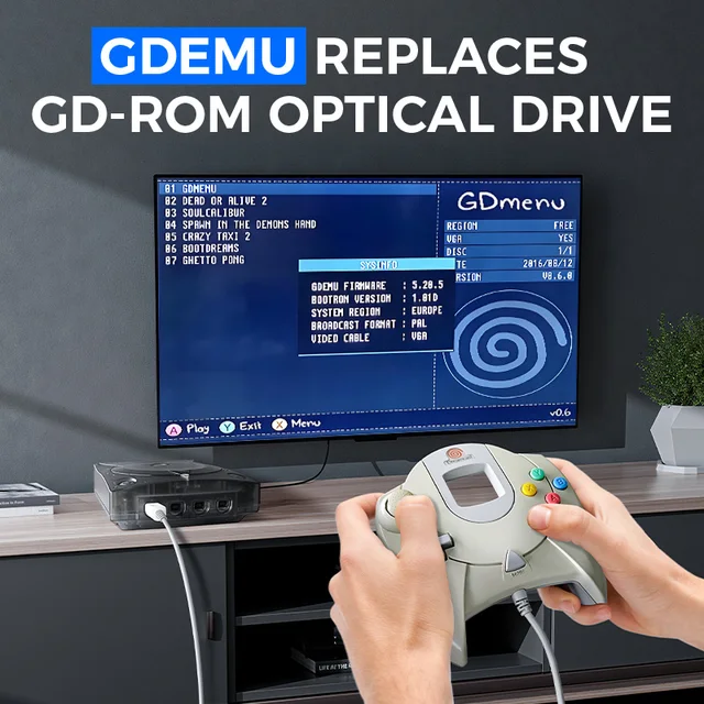 メンテナンス済み ドリームキャスト本体GDEMU(v5.15b)搭載機 メンテナンス済み ドリームキャスト本体GDEMU(v5.15b)搭載機