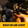 DEKO 20V Cordless Drill Electric Screwdriver DC Lithium-Ion Battery Mini Wireless Power Driver for Home DIY 4