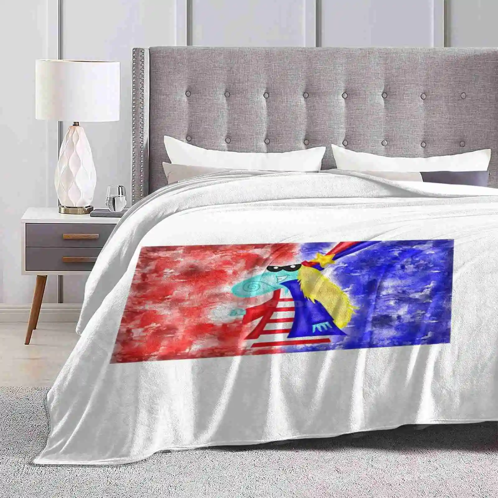 Vuoi Un Po' Di Tè? Vendita Calda Stampa Coperta Di Flanella Calda Di Alta Qualità Rayman Andrew Tea Teensy