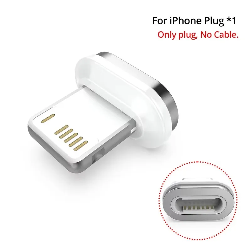 ตัวเลือกสินค้า สายชาร์จแม่เหล็ก Type-C 5A ชาร์จเร็วสำหรับ iPhone Huawei Xiaomi