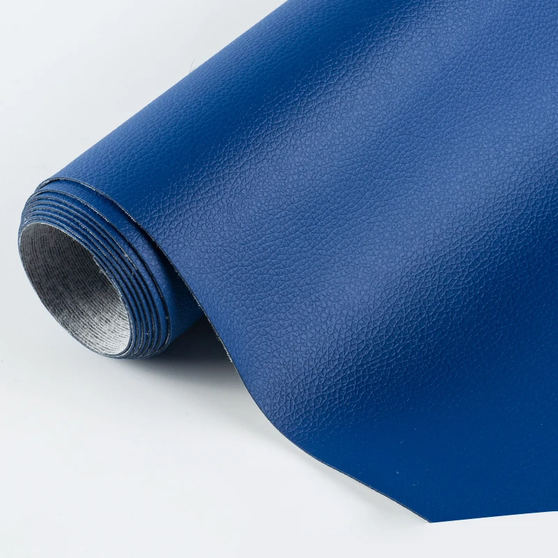 Premium Litchi Pattern Synthetic PU Leather Fabric for DIY Crafts and Sewing Projects, 20x30cm