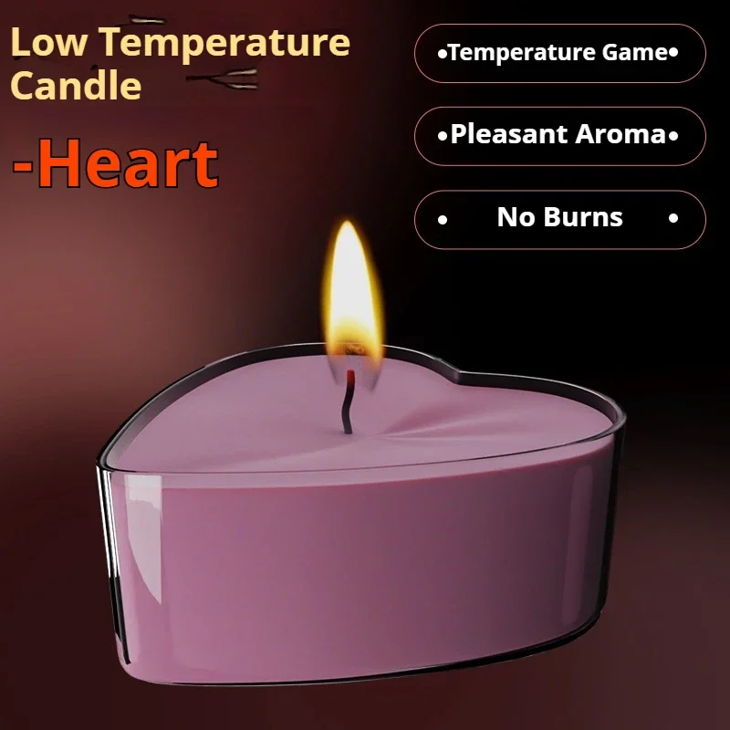 Low Temperature Sex Candles BDSM Low Heat Massage Candles Romantic Passion Play Wax for Adult Erotic SM Dols Toys